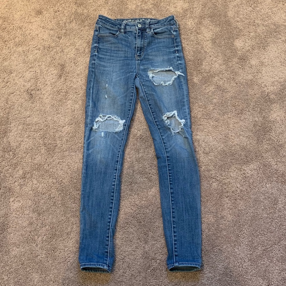 American Eagle Super High Rise Jegging